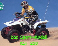 KSF 250 im Sand