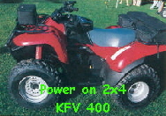 KVF 400 rot